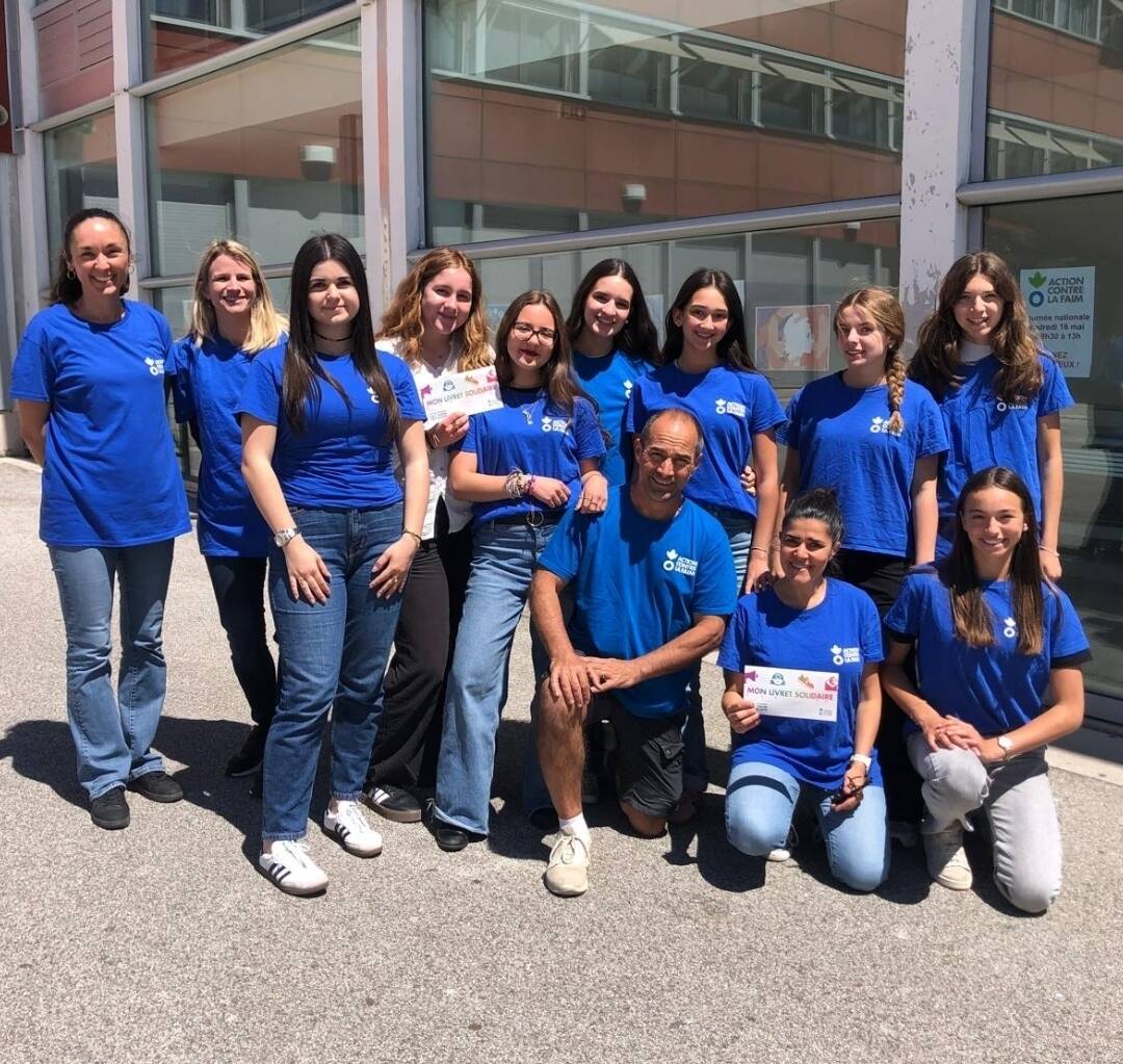 Des collégiennes organisent une course contre la faim à La Valette