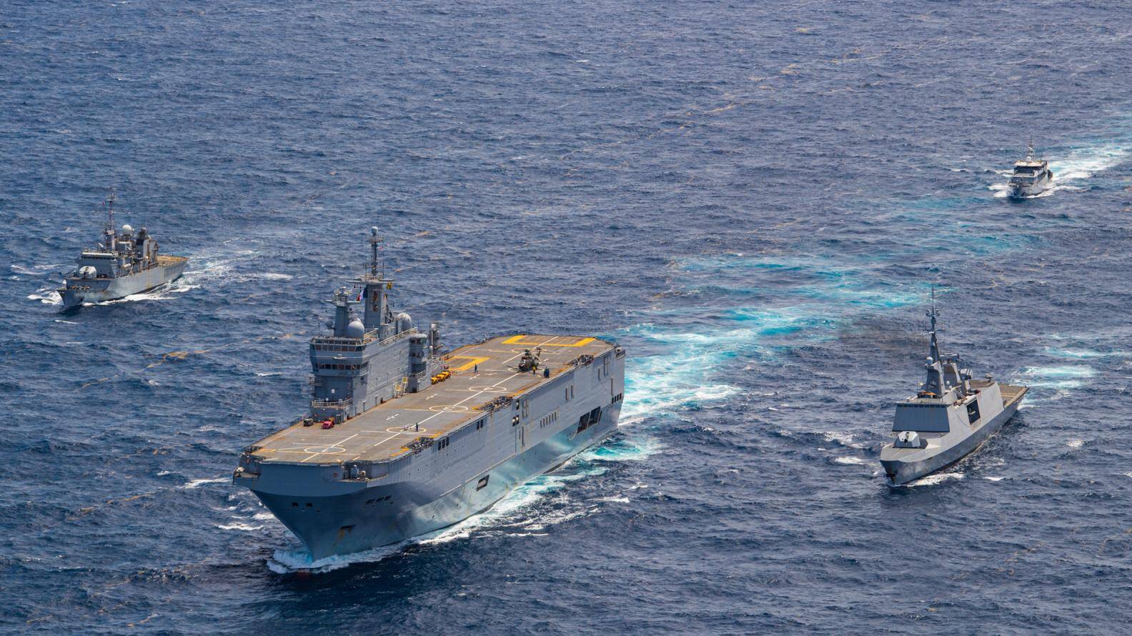 La Marine s’entraîne encore à la haute intensité