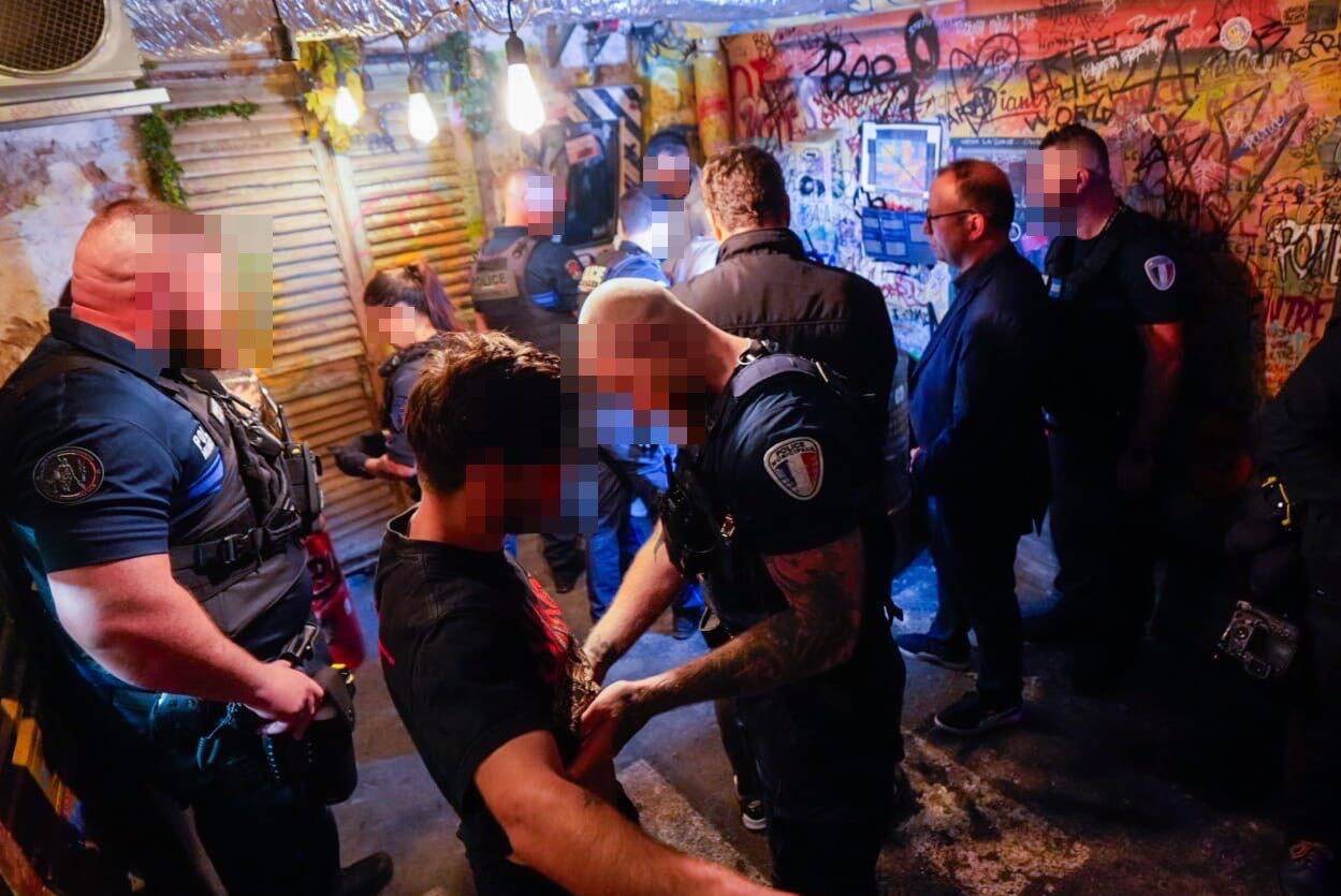 Vaste opération de contrôle d’établissements de nuit à Nice: 3 fermetures immédiates et 3 commerces dans le viseur