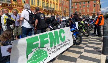 "Cette mesure fait porter de façon injuste la responsabilité de la pollution sur les plus défavorisés": à Nice, des motards mobilisés contre les Zones à faibles émissions