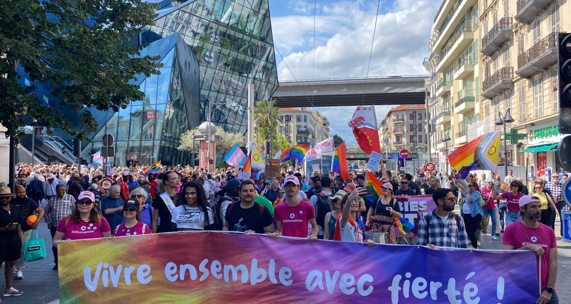 À Nice, une marche contre les LGBTphobies et l’extrême droite