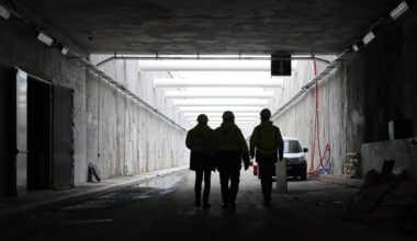 Le tunnel de sortie de la voie rapide entre en service samedi, les Niçois invités à y faire la fête vendredi soir