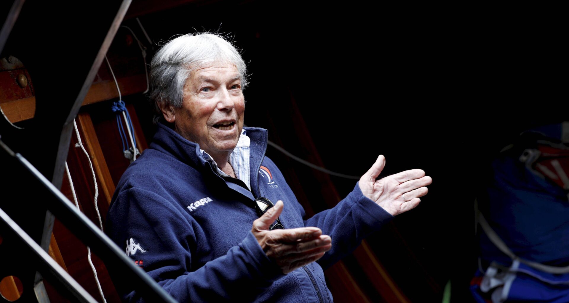 Marc Bonduelle, 80 ans, participe à la Toulon Provence regatta sur un bateau mythique