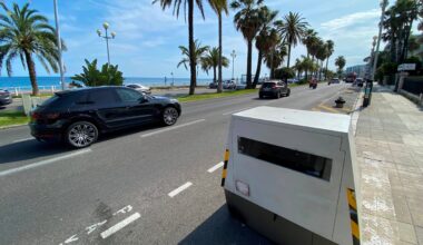 Un nouveau radar (de chantier) installé ce mardi pour lutter contre les excès de vitesse sur la promenade des Anglais à Nice