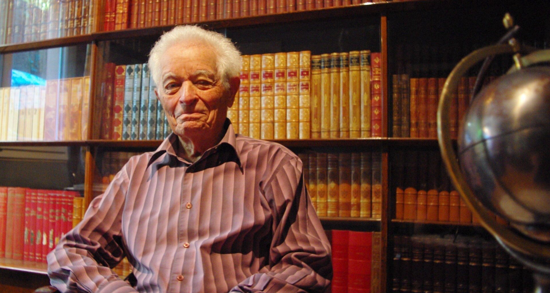 A 93 ans, ce Niçois sera le doyen des auteurs du festival du livre qui démarre ce vendredi 30 mai à Nice
