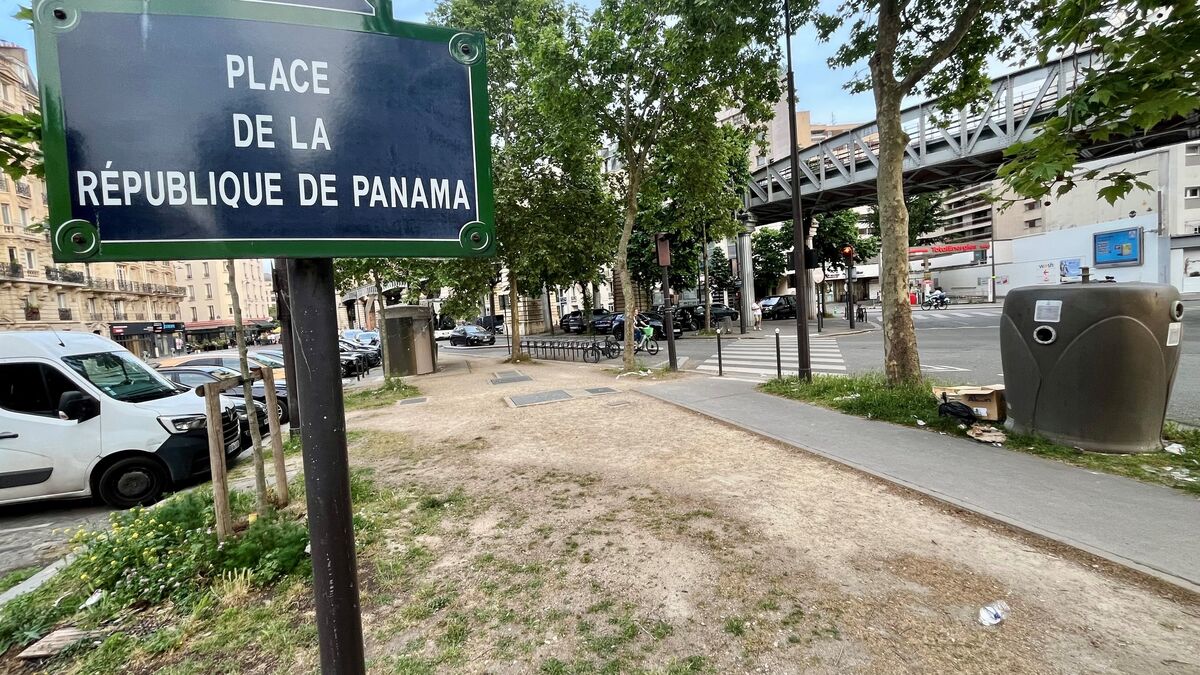 Benne à verre, pelouse éparse, sanisette… À Paris, l’état de la place du Panama déclenche une « crise diplomatique »