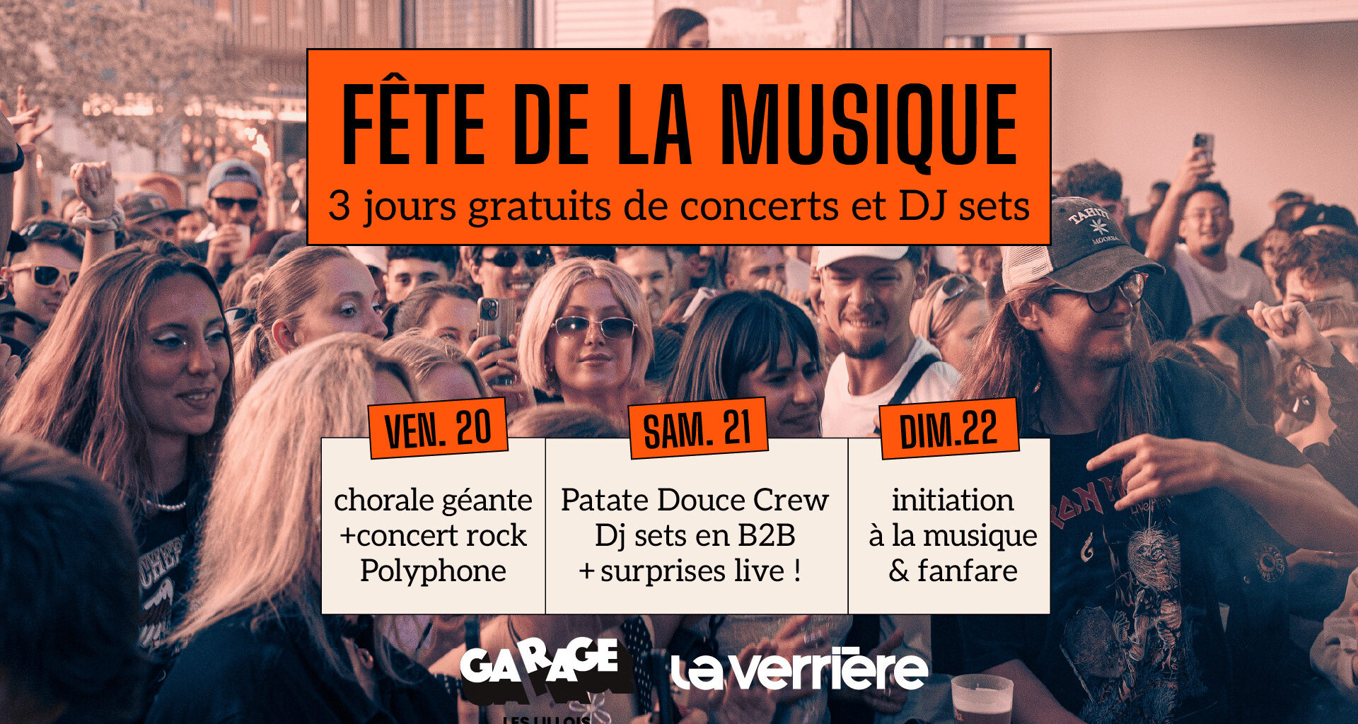 Fête de la musique à Lille : 3 jours de concerts / Événements