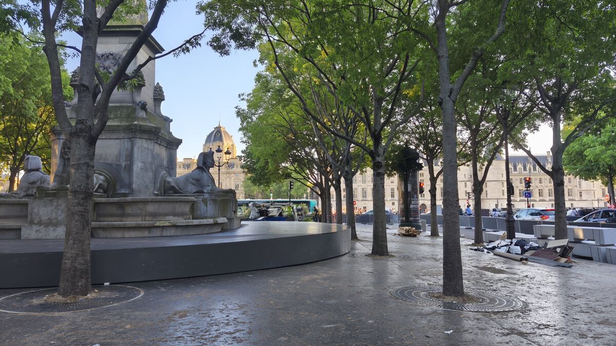 « C’était une fausse bonne idée » : à Paris, la place du Châtelet ne sera finalement pas pavée