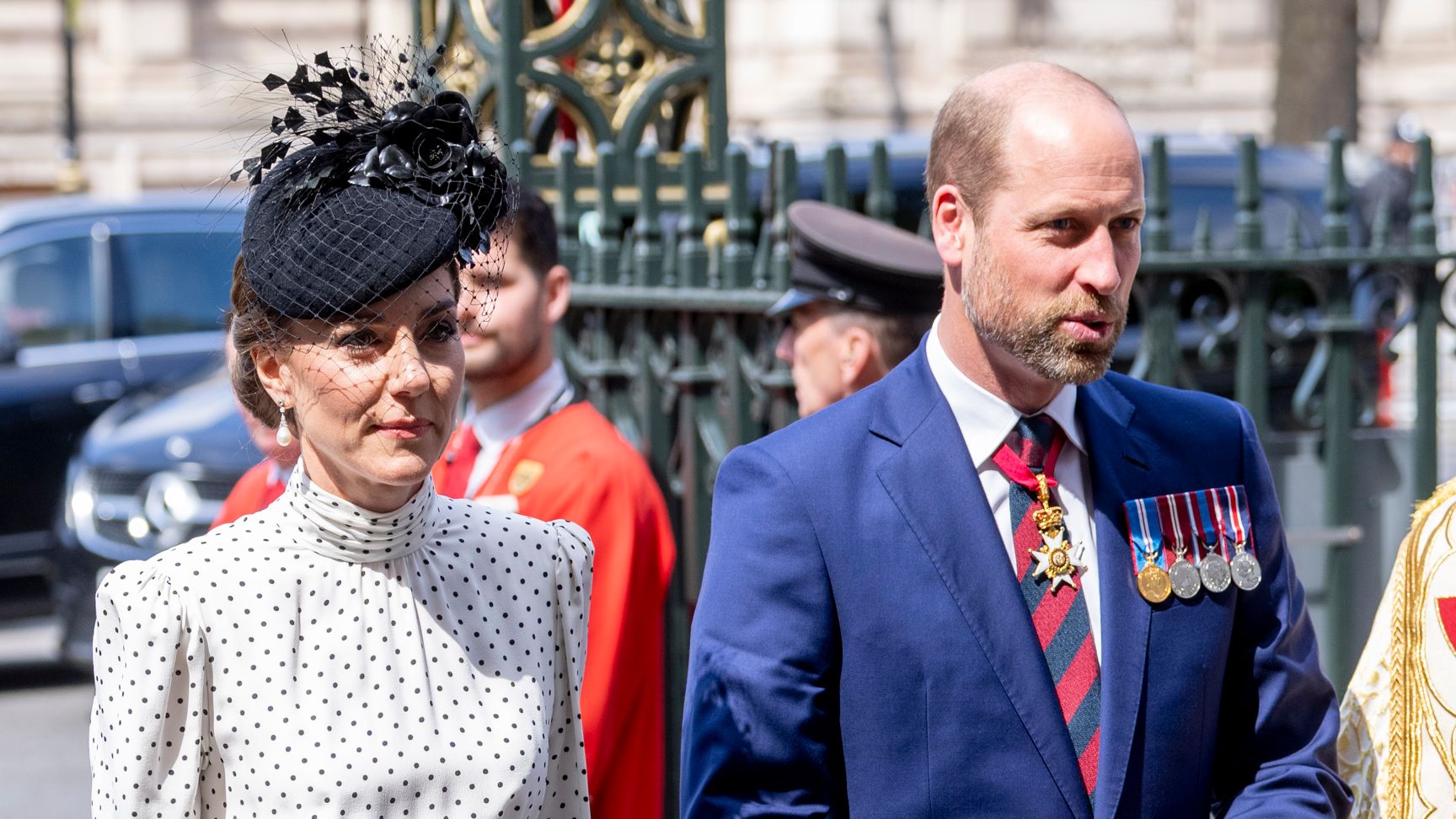 Le prince William et Kate Middleton rejoignent le roi Charles III à l'abbaye de Westminster