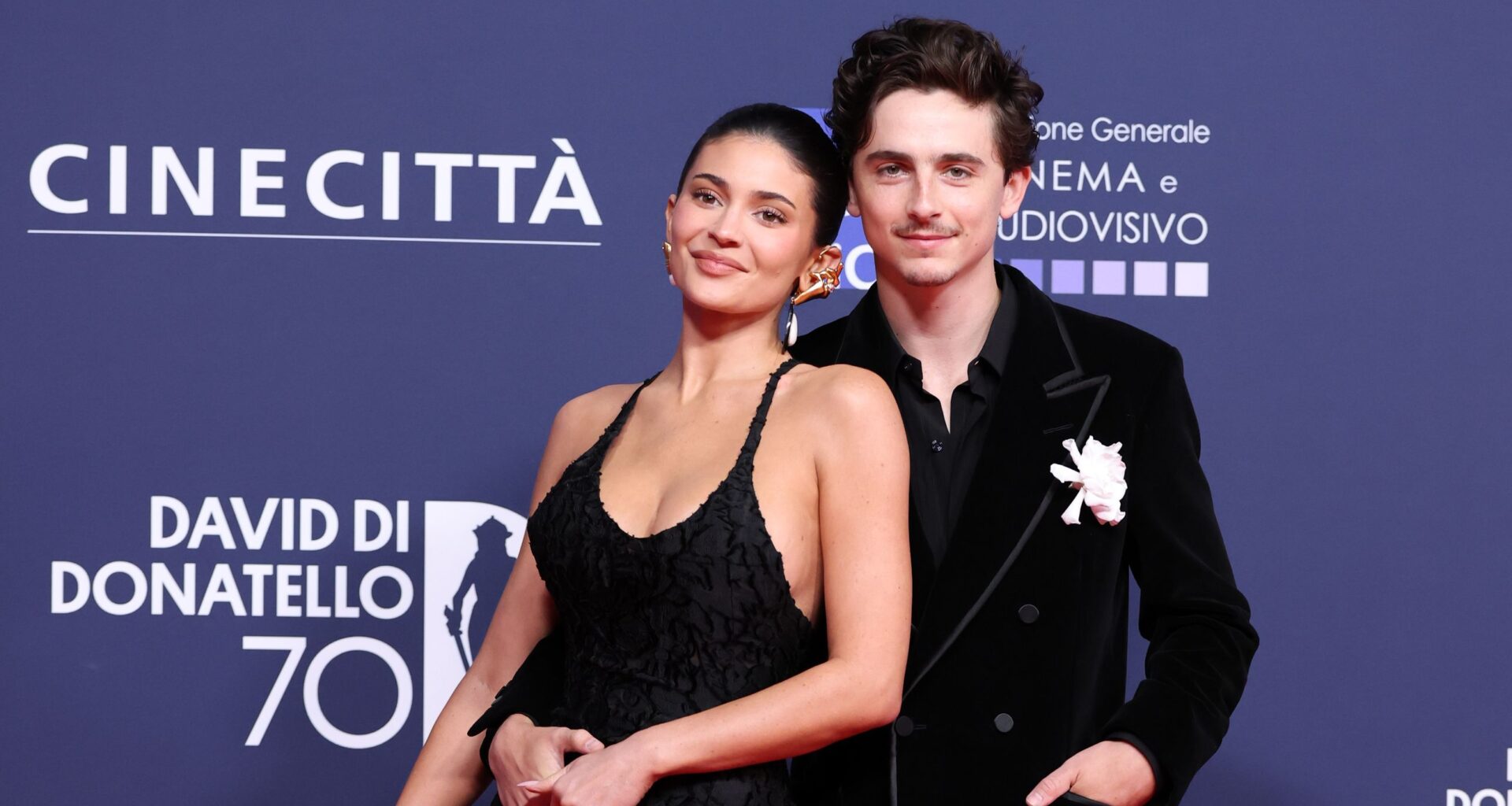 Kylie Jenner et Timothée Chalamet, premier tapis rouge en amoureux à Rome