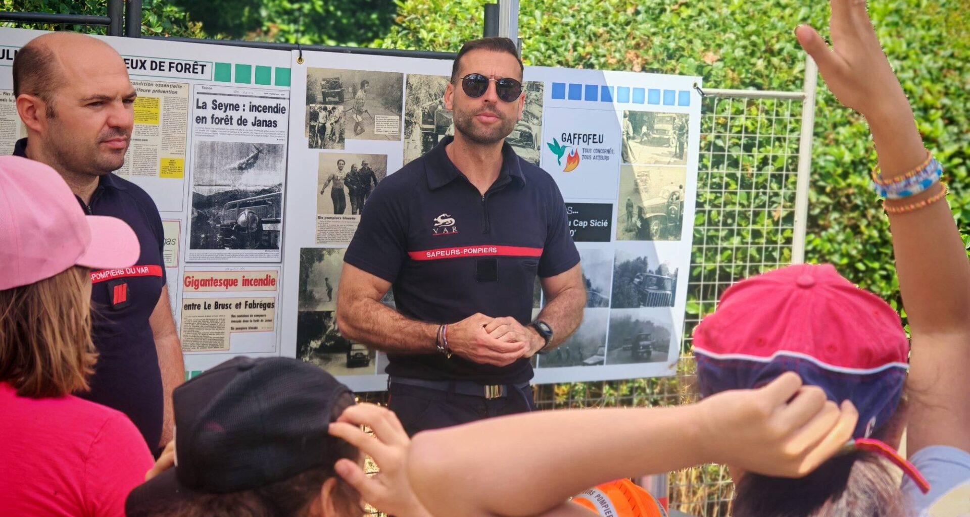A La Seyne, un village à destination des jeunes pour prévenir et savoir réagir contre le risque incendie
