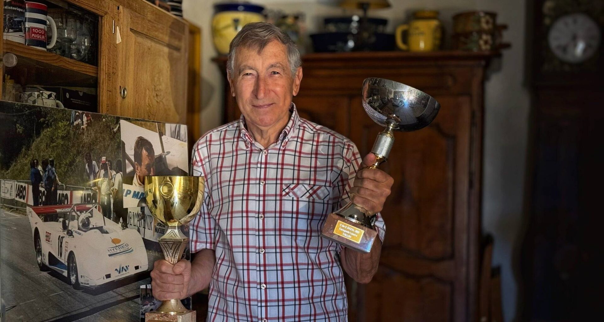 "Je suis intervenu pour Nigel Mansell": rencontre avec Henri-Paul Magnan, ancien pilote amateur de courses de côte émérite dans le Var