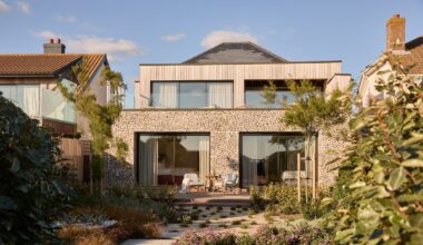 Une maison de bord de mer au style british sur la côte anglaise
