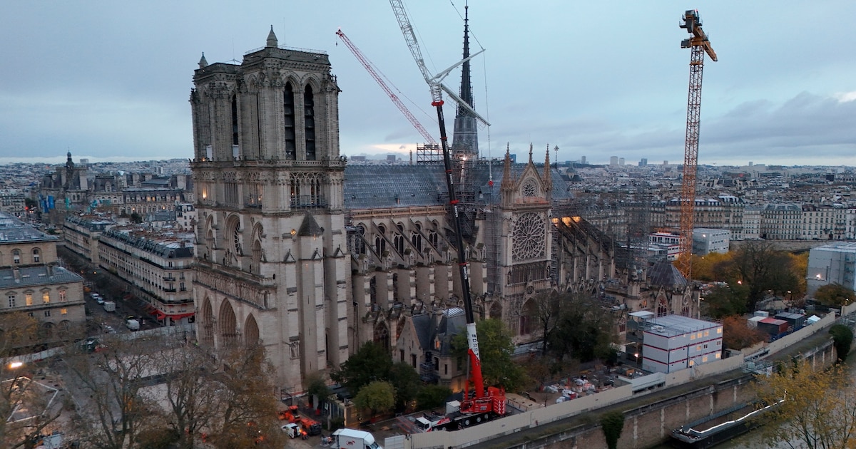 Notre-Dame de Paris, le 22 novembre 2024