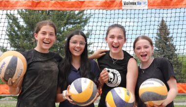 Des championnes de volleyball de plage