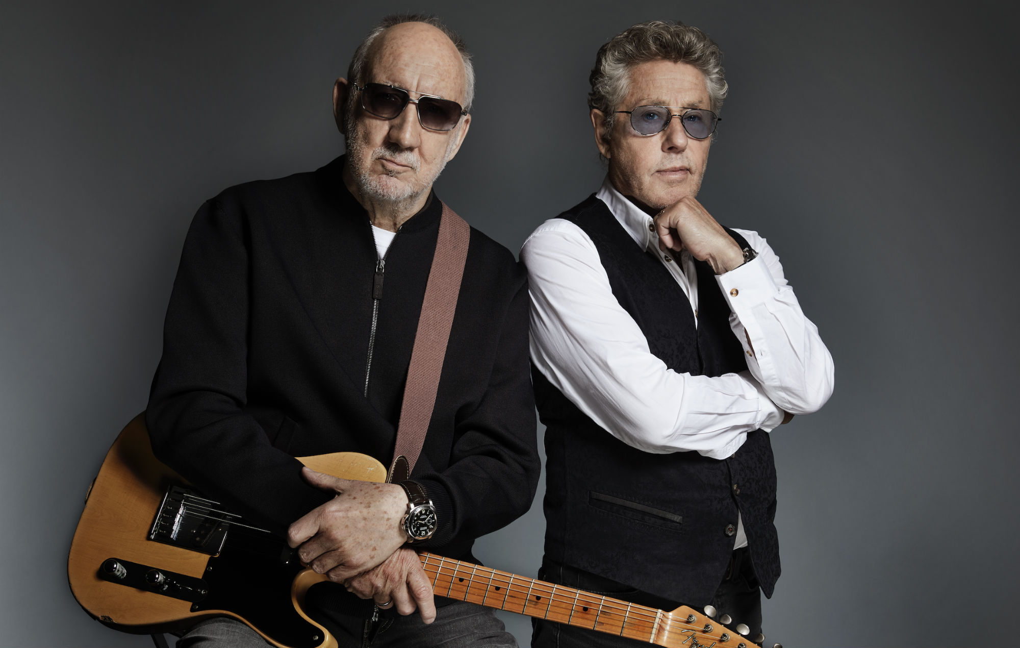 Pete Townshend et Roger Daltrey de l'OMS