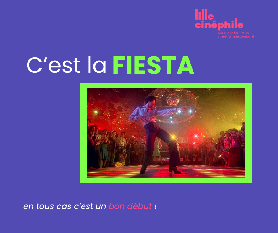 Lille Cinéphile fait la FIESTA à la Gare Saint Sauveur / Événements