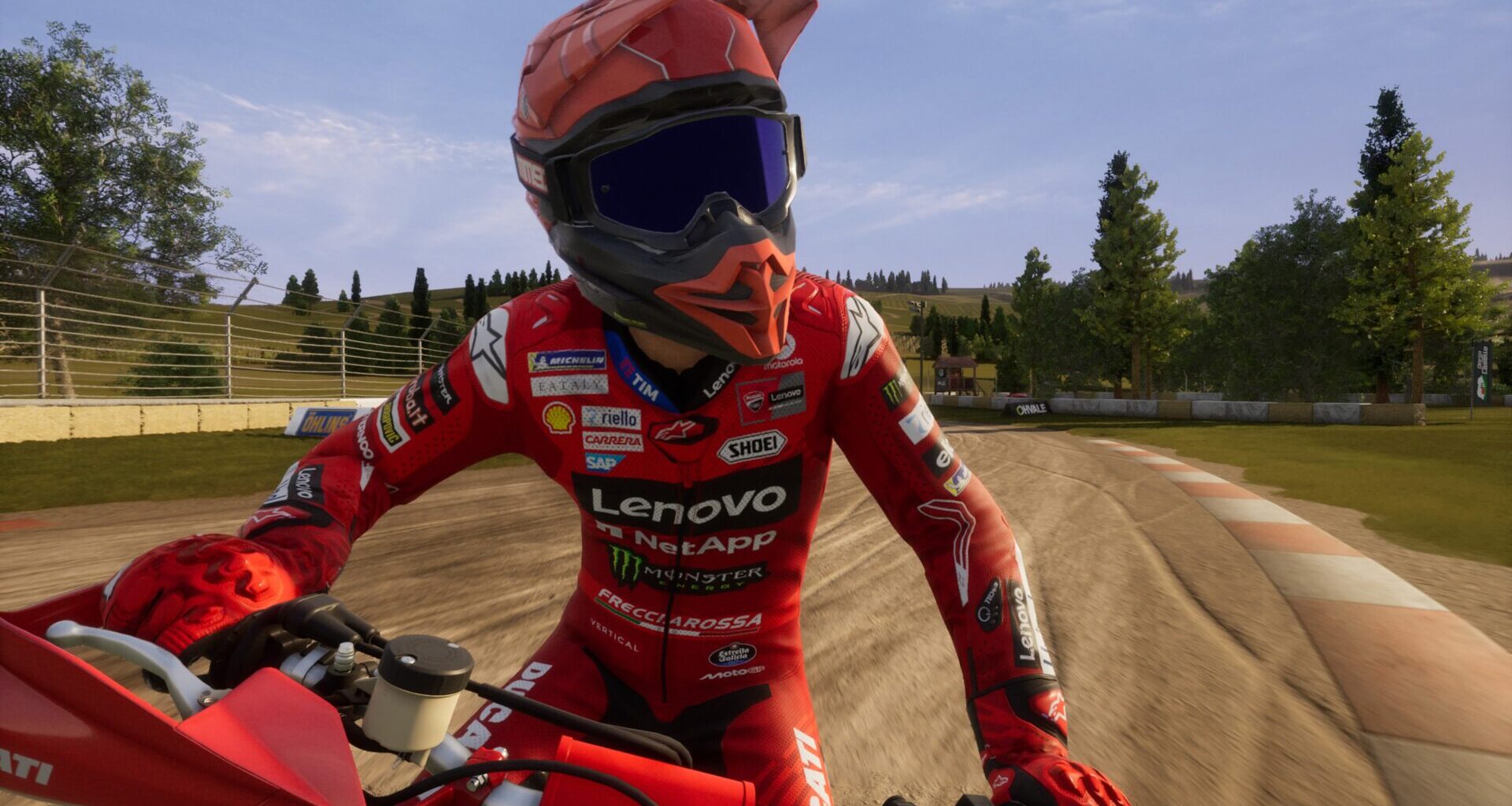 Marc Marquez dans le jeu vidéo MotoGP 25