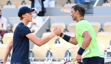 Le blog de la rédac', Vidéos > Sinner imite Nadal à l'entrainement, respect total !