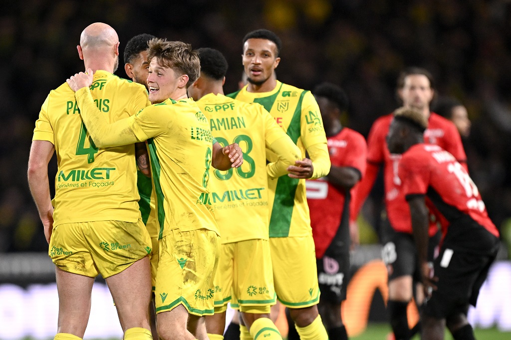 08 Johann LEPENANT (FC Nantes) during the Ligue 1 McDonald's match between Nantes and Rennes at Stade de la Beaujoire on December 8, 2024 in Nantes, France. (Photo by Anthony Bibard/FEP/Icon Sport) - Photo by Icon Sport