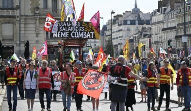 Manifestation du 1er-Mai à Rennes : environ 3000 manifestants dans le cortège du défilé