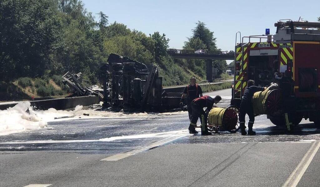 Le camion-citerne avait pris feu dans l’accident : prison avec sursis pour le chauffard