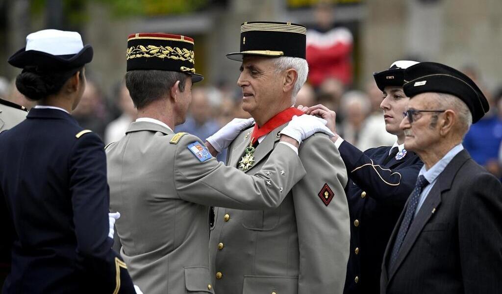 Pour les 80 ans de la Libération, ce militaire rennais est fait Commandeur de la Légion
