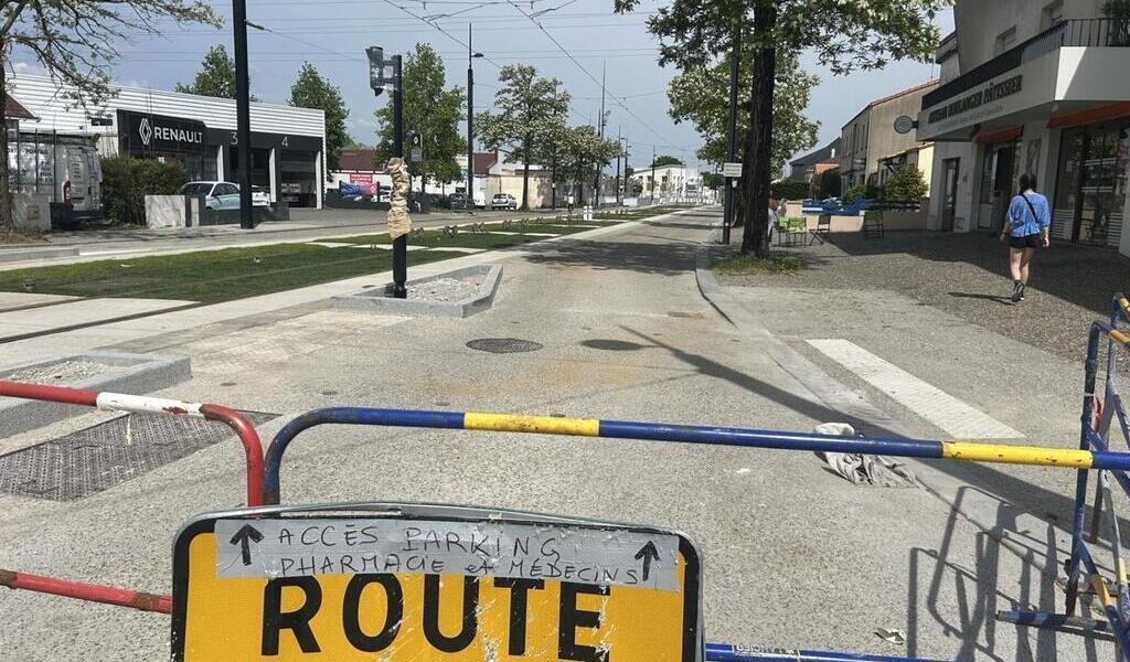 La dernière ligne droite pour les travaux du tramway à Neustrie