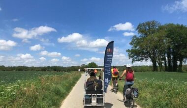 En Ille-et-Vilaine, l’association Empreinte réalise un périple à vélo pour défendre l’éco