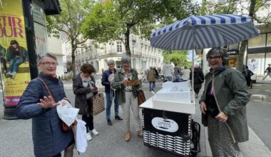 Madame Sardine a pris ses quartiers rue du Calvaire, à Nantes, jusqu’en septembre