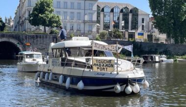 « Hors de question de payer pour Nantes ! » : c’était quoi cette manif de bateaux samedi ?