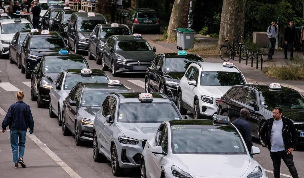 Nouvelle journée de mobilisation des chauffeurs de taxi, circulation déjà perturbée dans le