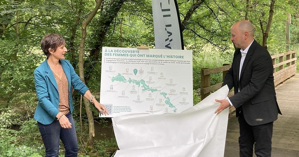Un bel hommage aux femmes célèbres dans la Vallée du Cens