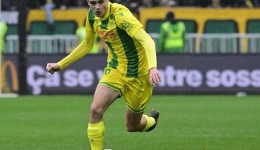 FC Nantes. Louis Leroux et Demaine Tabibou en équipe de France U20 . Sport