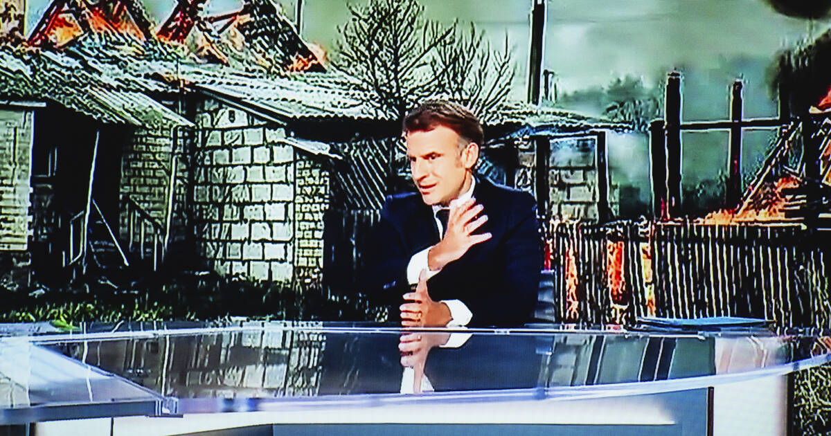 Sur TF1, Emmanuel Macron accentue la pression sur la Russie et Poutine – Libération
