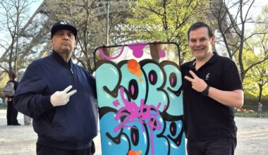 C215, Sonic Bad, Lady K… Quand des street artistes s’engagent pour les « maraudes bleues » de la police