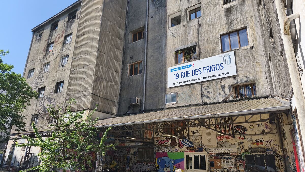 Paris : les Frigos, ancien entrepôt devenu ateliers d’artistes, « se meurent à petit feu »