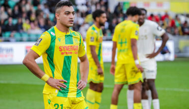 Le joueur du FC Nantes, Mostafa Mohamed. © ADIL BENAYACHE/SIPA