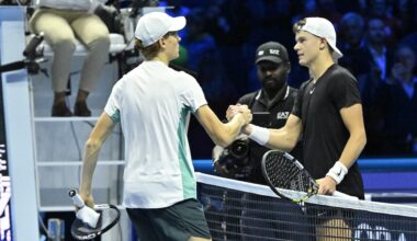 ATP - Rome > Holger Rune, après s'être entraîné avec Jannik Sinner : "Il est toujours le même. Il frappe la balle de manière incroyable"