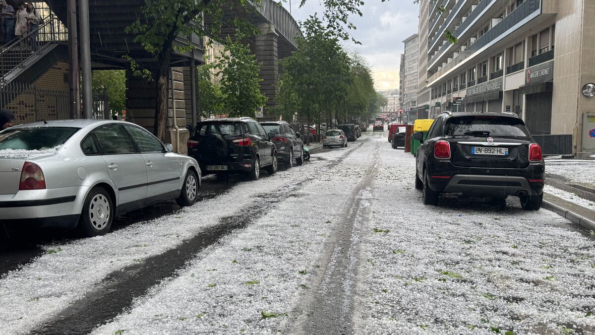 Intempéries en Île-de-France : après la grêle, jusqu’à 180 km de bouchons sur les routes