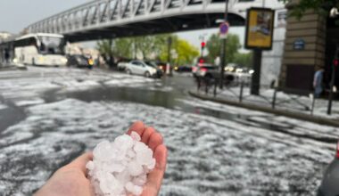 Orages : Paris frappé par d’impressionnantes chutes de grêle, des perturbations dans les transports