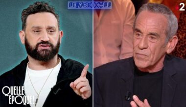 Thierry Ardisson s’en prend de nouveau à Cyril Hanouna dans "Quelle époque" : "Maintenant que tu fais plus la promo de Le Pen ?"