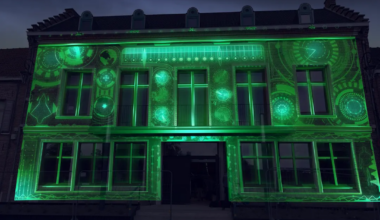 Video Mapping Festival à Wormhout le juin
