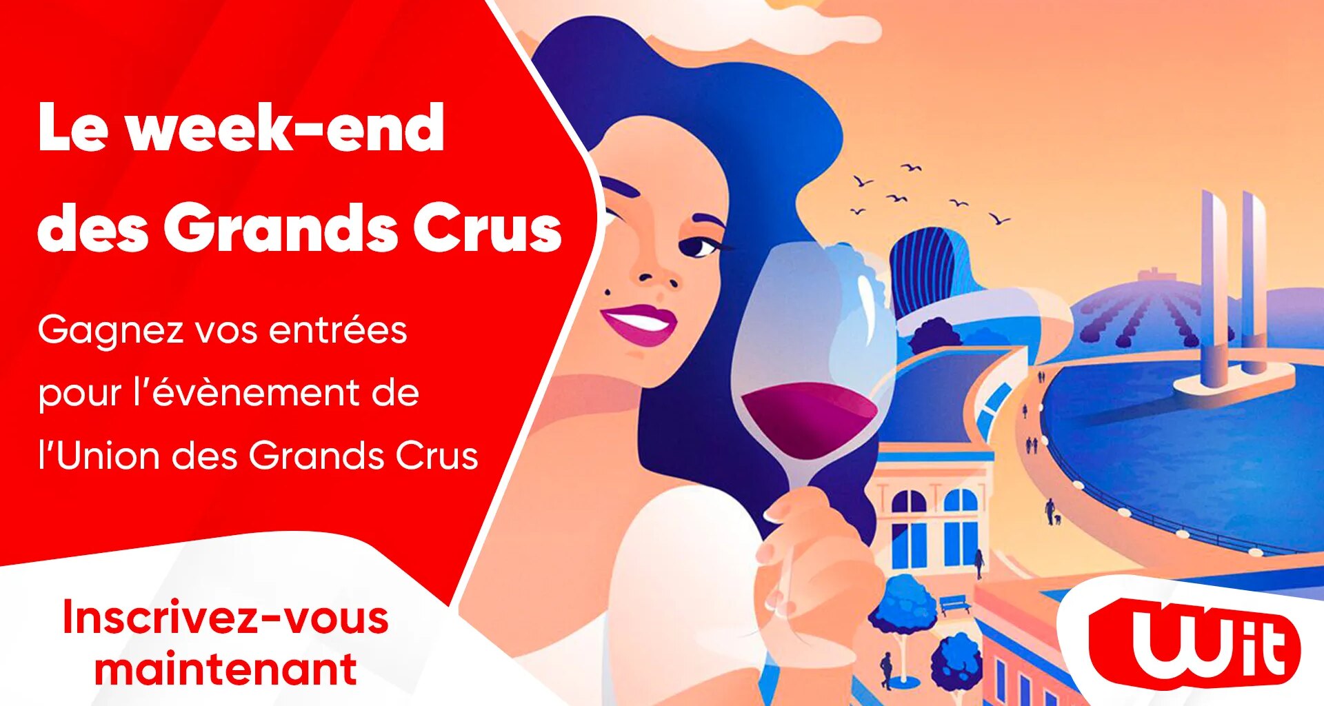 Le week-end des Grands Crus : gagnez vos entrées pour l'évènement de l'Union des Grands Crus