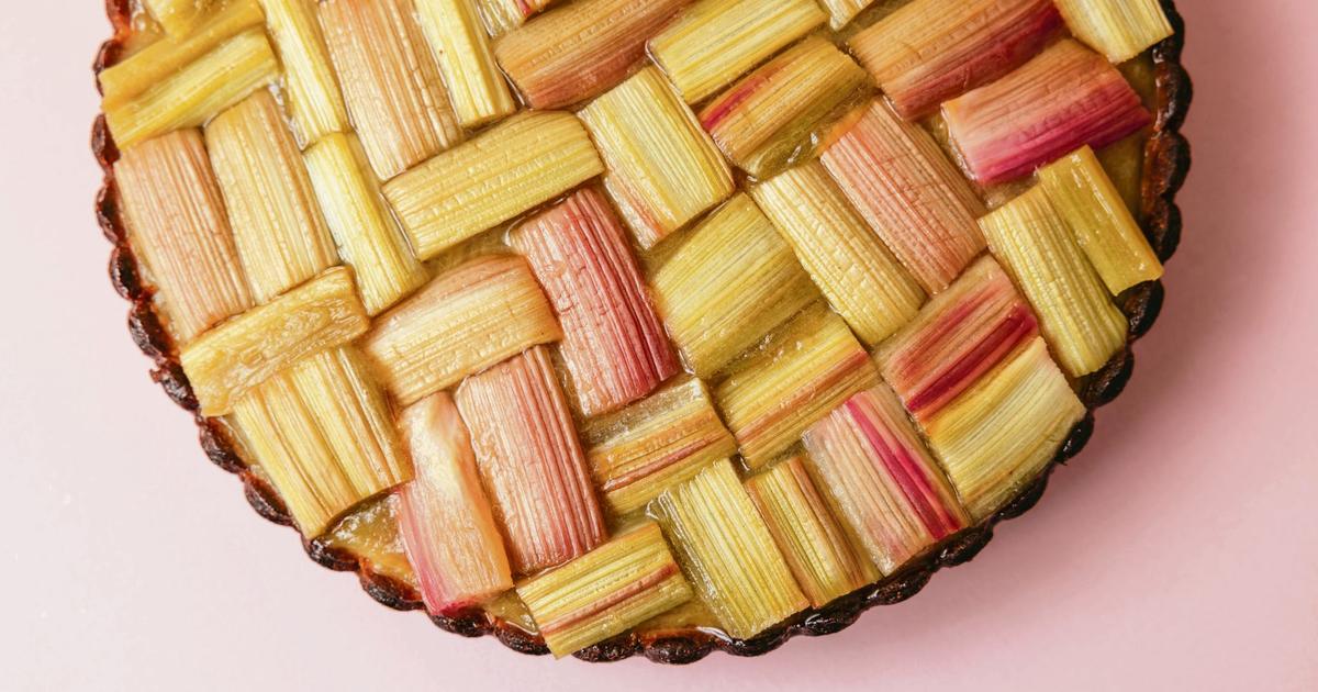 Dix délicieux desserts à la rhubarbe à Paris