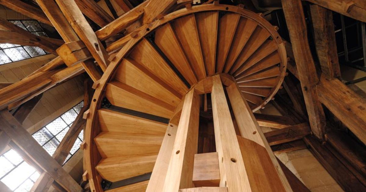 À Notre-Dame de Paris, un nouvel escalier à double révolution unique au monde