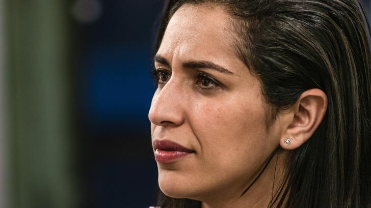Sarah El Hairy à Marseille dans le cadre de la clôture de l’Année européenne de la jeunesse 2022. 