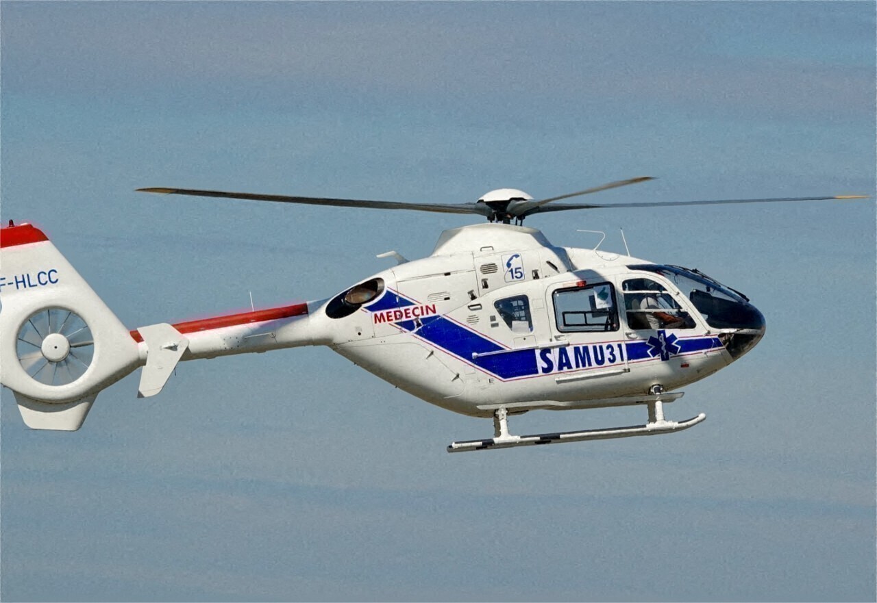 Au sud-ouest de Toulouse, une femme héliportée après un accident entre une voiture et un véhicule de livraison