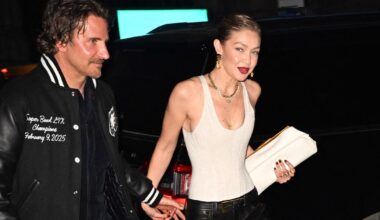 En photo, le baiser passionné de Gigi Hadid et Bradley Cooper qui officialise (enfin) leur relation