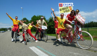 Au boulot à vélo